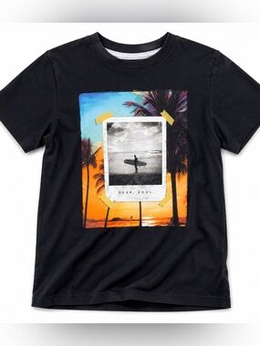 🟢3/$15 OLD NAVY Surfer 🌅 Graphic T-shirt